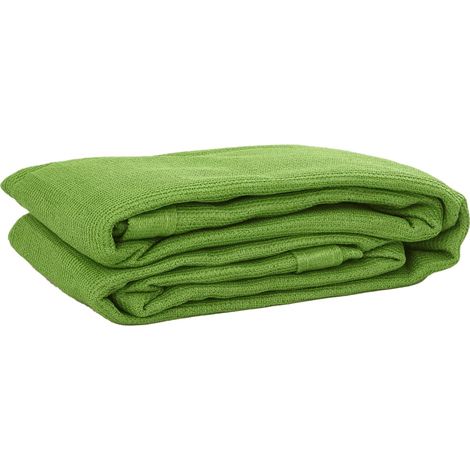vidaXL Tappeto da Tenda Verde Chiaro 300x400 cm HDPE (1/5)