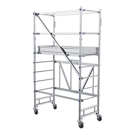 Trabattello 1 piano - Altezza max. di lavoro 3.65m - POP216L