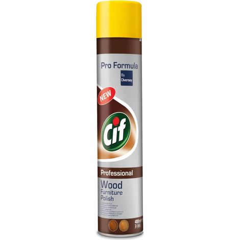 Produit d'entretien cif Polish professionnel spray 0.4 l antistatique (1/3)