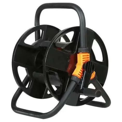 Enrouleur de tuyau d'arrosage, support de rangement pour tuyau d'arrosage en ABS, outil à un bras pour le jardin, le lavage de voiture et l'arrosage. (1/3)