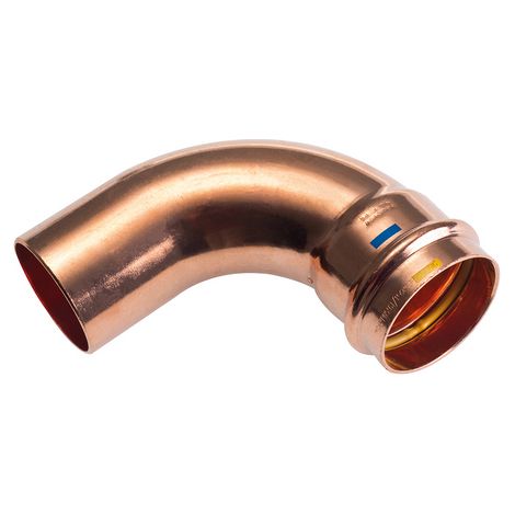CURVA A 90° MF A PRESSARE PER ACQUA E GAS B ONE- Diam. 35- IBP- pezzi 1 (1/2)