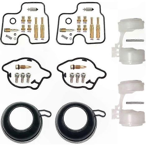 Motorrad-Vergaser-Reparatursatz für XL1000V VARADERO SD01 SD02 Schwimmermembran-Komponenten (ALLE)