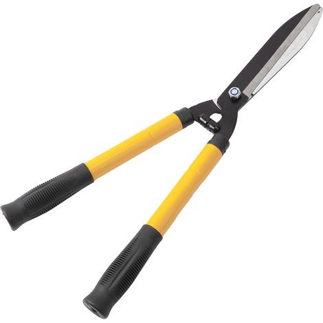 Garden shears, sharp extendable pruning shears, clippers, secateurs, carbon steel blade, gardening with soft grip (1/5)