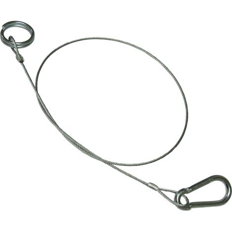 Break Away Cable Hook & Ring - Trailer Safety Towing Car Van Caravan Horse Heavy Duty (1/5)