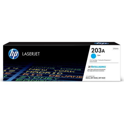 HP Cartuccia Toner Ciano Originale LaserJet 203A