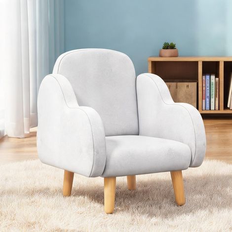 Fauteuil enfant en polyester style scandinave 46 x 51 x 55 cm (1/5)