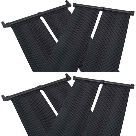 Panneaux solaires de chauffage de piscine 4 pcs 80x310 cm (1/5)