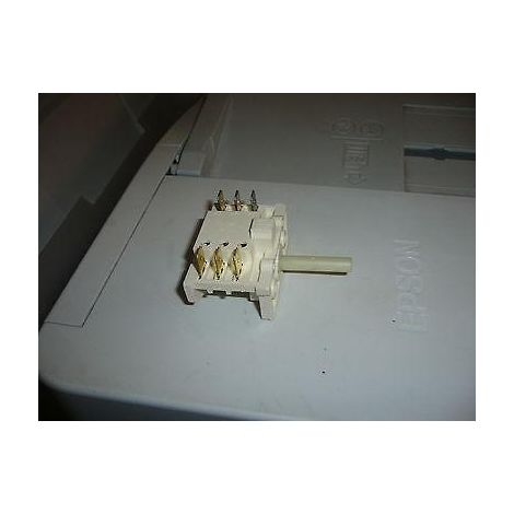 INTERRUTTORE PULSANTE ROTATIVO 2 POSIZIONI IDROPULITRICE LAVORWASH 3.401.0193 (1/2)