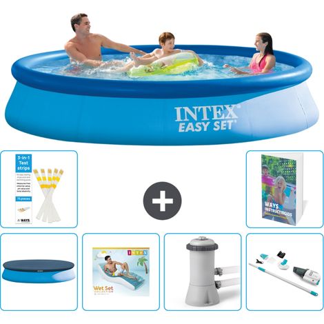 Intex Piscina Easy Set Rotonda - 366x76 cm - 7-pezzi  S62