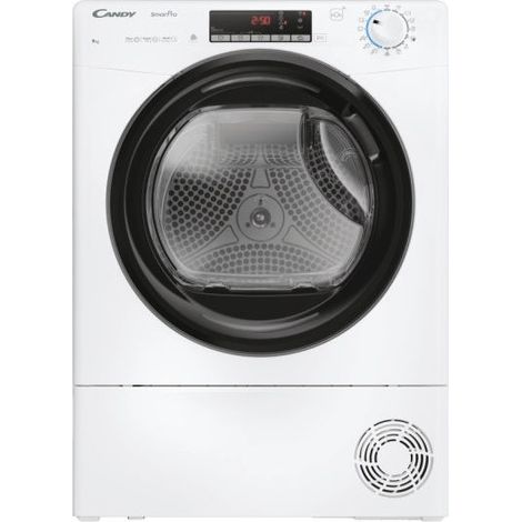 Candy Smart Pro Asciugatrice a Pompa di Calore 10 Kg Classe D Inverter Wi-Fi Bianco CRO EH10N2TBE-S