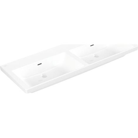 Valise rectangulaire VB SchrankDWT Subway 3.0 1300 x 475 mm avec compartiment supérieur. Blanc alpin cplus