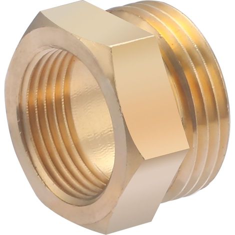 Nipplo maschio femmina, ridotto, con battuta di arresto interna, M26x34 - F20x27 NOYON & THIEBAULT