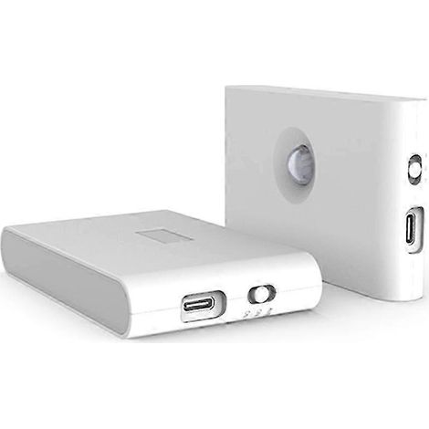 Veilleuse LED à capteur de gestes, sans fil, magnétique, rechargeable, intelligente, pour escalier, armoire ou couloir (1/5)