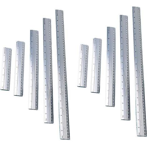 10 Stück gerades Lineal