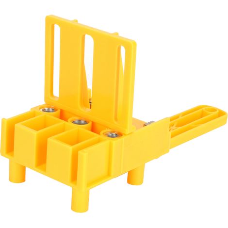 38 Pièces/Set ABS Outil de Perçage Invisible pour Assemblages de Menuiserie, Jig de Perçage de Poche et Poinçon