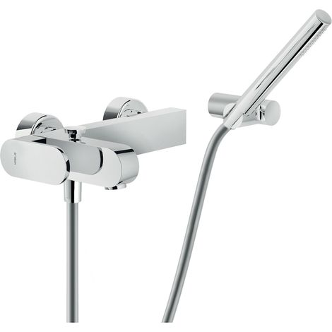 Nobili rubinetterie UP94110CR Up Miscelatore Monocomando per Gruppo Vasca con Duplex, Cromo (1/2)