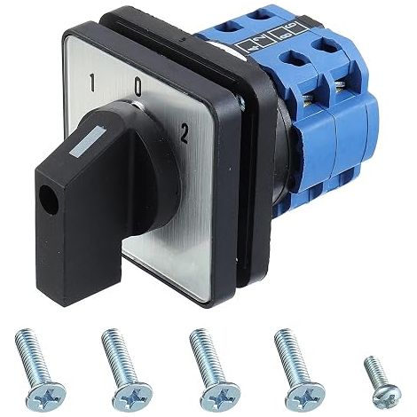 3-Positionen-Drehgeber-Schalter mit 8 Anschlüssen, 20 A/500 V (1/5)