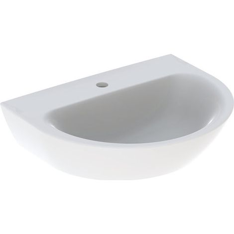 Geberit Renova lavabo, 1 trou pour robinet, sans trop-plein, (1/2)