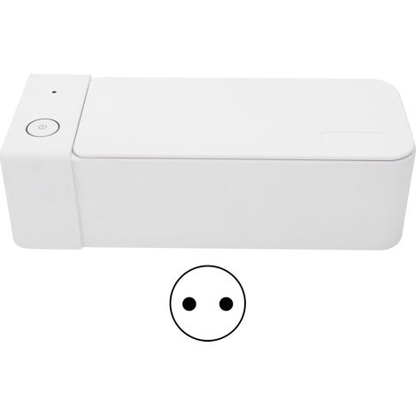 Machine de Nettoyage Ultrasonique Mini 600ml pour Bijoux en Acier Inoxydable, 12V, Prise 2AEU 220V (1/5)