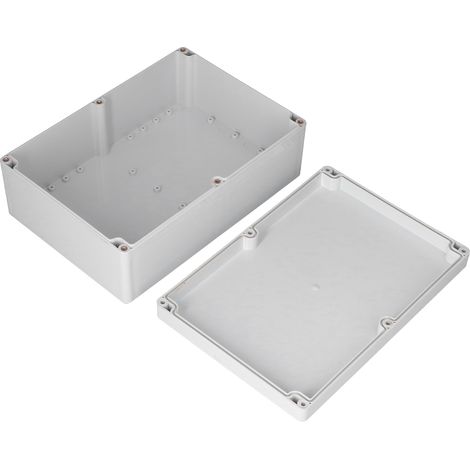 Stromanschlusskasten aus wasserdichtem, korrosionsbeständigem ABS-Kunststoff, 263 x 185 x 95 mm, geeignet für Elektroprojekte (1/5)