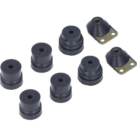 Vtizikl Lot de 10 Cosses Electriques à Oeillet Tubulaire - Oeil - Ø6mm - Non Isolées - pour Conducteur 16mm² - Connecteur de Fil Electrique - Serrage - Couleur Argent