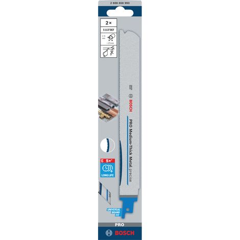 BOSCH BRZESZCZOT S PRO S1137BEF 1,1 x 25 x 225mm /2szt.