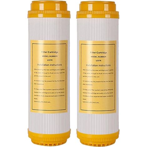 Filtre purificateur d eau de 10 pouces élimine la résine de (1/5)