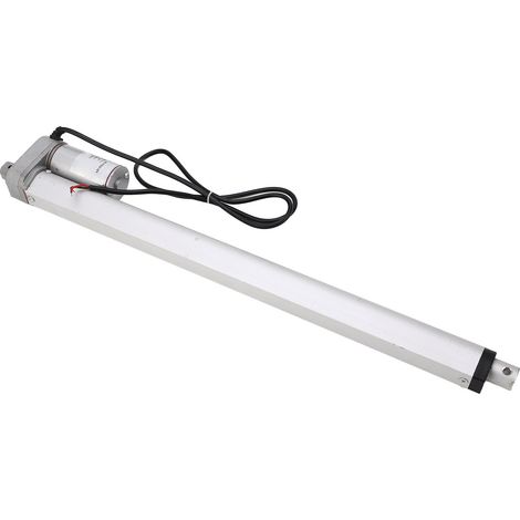 Mini actionneur linéaire électrique, course de 400 mm, 750 N, en alliage d'aluminium blanc, pour canapé de massage, actionneur linéaire 12 V (1/5)