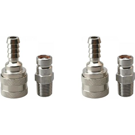 Quattro connettori per carburante 3B2-70281 e tappo del serbatoio carburante 3E0-70270 per motori fuoribordo da 4 a 140 CV