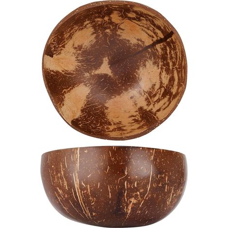 Bol Noix de coco, Naturel, D14 cm, Marron (1/3)