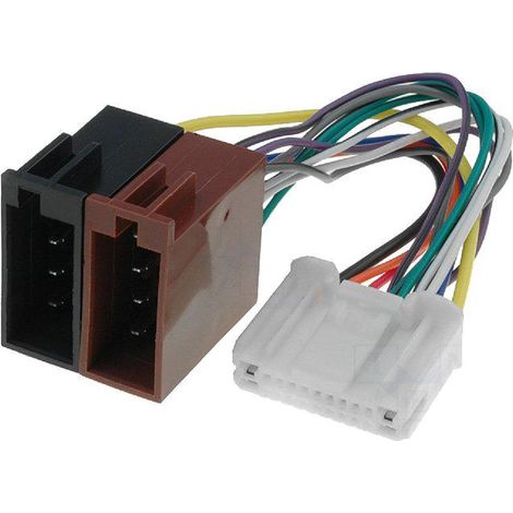 Fiche Autoradio 20PIN vers ISO compatible avec Subaru Forester Impreza