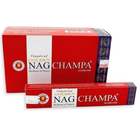 Incienso golden rojo 12x15g Nag champa