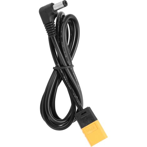 Câble d'alimentation XT60 pour lunettes de vol FPV, 122 cm / 48 pouces, avec interface CC et cordon d'alimentation en cuivre. (1/5)