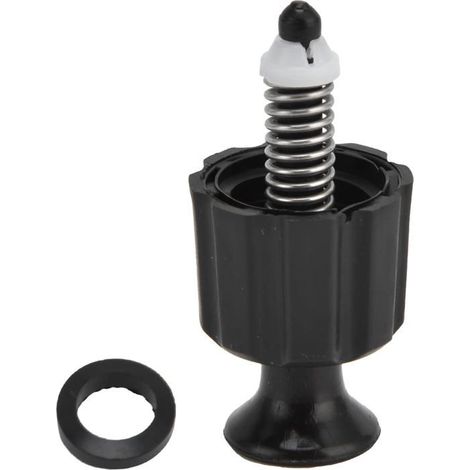 Soupape de Décharge de Pression Accessoire de Soupape de Sécurité Automatique Soupape de Décharge de Pression Sûre et, (Le noir) (1/5)