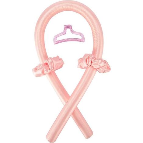 Bandeau à tiges à friser sans chaleur, ensemble de boucles de cheveux sans chaleur, outils de coiffure pour bigoudis sans onde de c (1/5)