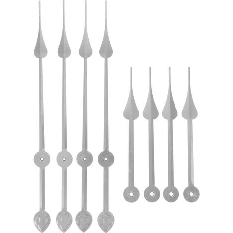 aiguilles de montre silencieuses de rechange, pièces détachées pour horloge à quartz de précision (1/5)