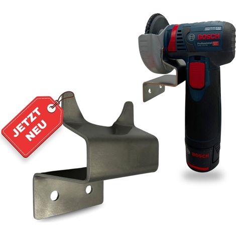 Support mural en acier inoxydable pour GWS 12V-76 Robuste et stable Ajustement parfait Fabriqué en Allemagne Solution de rangement sûre et peu encombrante