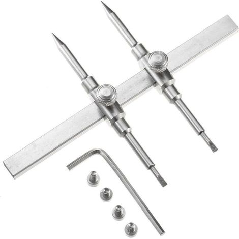 Outil d'Ouverture de Lentille en Acier - pour Caméra, Télescope, Diamètre 10-130mm, Clé de Réparation Précise (1/4)