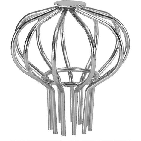 Grille de protection de gouttière en acier inoxydable 25-26, filtre à ballon, protection anti-feuilles pour descente de toit (1/4)