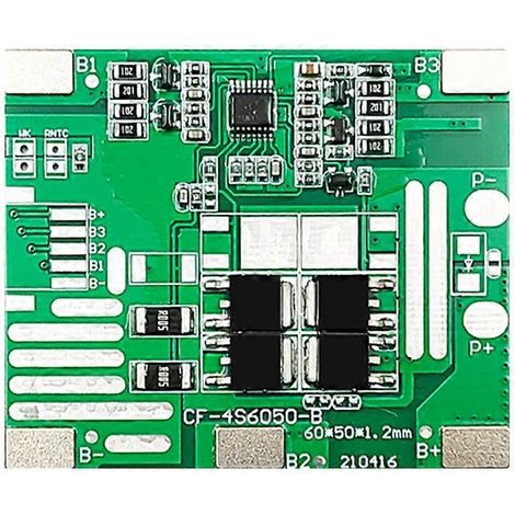 Carte de protection de batterie au lithium LiFePO4 4S 12A 14,6V avec module de charge amélioré/équilibré pour outils électriques (1/5)