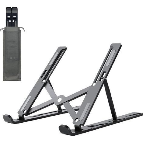 Support pour Ordinateur Portable, Support réglable pour Ordinateur Portable de Bureau, Support léger et Pliable (1/5)