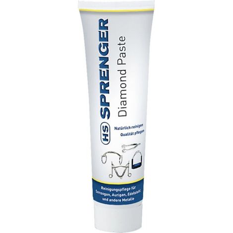 Diamond Paste Sprenger pulisce e mantiene l'effetto brillante di speroni, staffe e imboccature 100ml