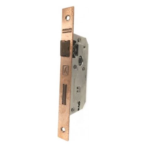 SERRATURA INFILO PATENT BONAITI SERRATURE TONDE O QUADRE VARIE MISURE COL 13413V COPIA BRONZO - QUADRO MM 45 (13415)