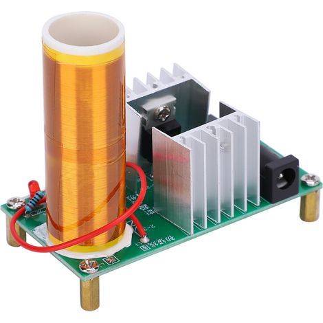 Module de bobine Tesla, Kit électronique de haut-parleur Plasma à monter soi-même, Mini assemblage 15W DC 15-24V 2A (1/4)