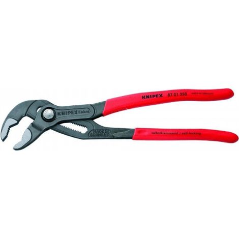 Wasserpumpenzange Cobra pol.plas.250mmKNIPEX 87 01 250 (1/2)