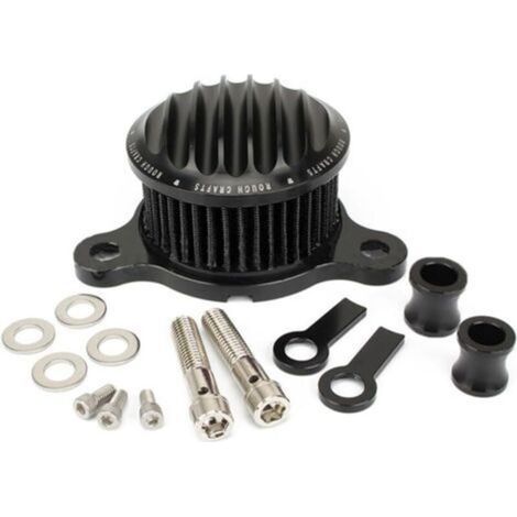 Filtre d'admission de filtre à air, filtre à air de moto Compatible avec Harley-Davidson XL883 XL1200 X48 72 Noir (1/5)