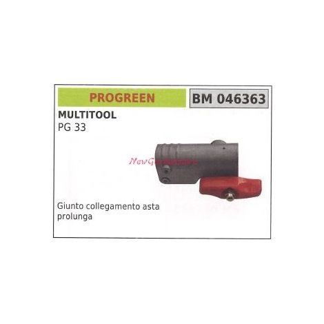 Giunto collegamento asta PROGREEN multitool PG 33 046363
