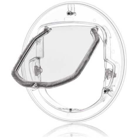 Porte à Chatière Verrouillable à 4 Voies pour Chatière pour Chats Petits Chiens Chiot (1/5)