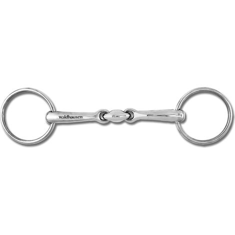Mors Waldhausen double brisé inox ergonomique 12.5 cm