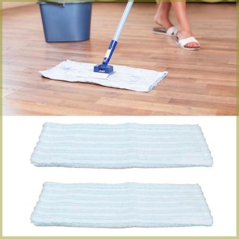 Cocosity Tampon de nettoyage 2pcs Padping PAD FORTS ABSORPTION DE L'EAU TISTON MOP POUR LES REMPLACUMENTS electromenager balayeuse (1/5)